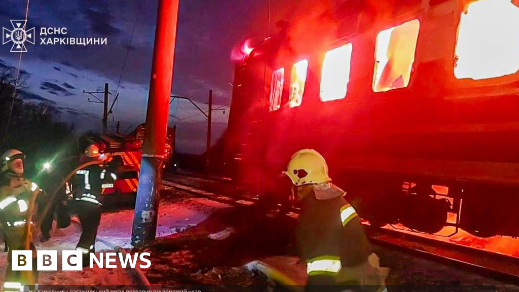 Russian Drone Strike on Civilian Train Kills Five in Escalating Campaign